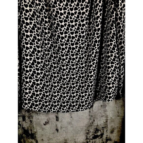 Carolina Belle Montreal Blouse Women’s Large Top Black And White Lined Shirt - Picture 7 of 14